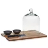 Best deal ✔️ Libbey Acaciawood 4-Piece Cheese Board Serving Set With Glass Dome 🎉 -Serveware Store Online unnamed file 1010