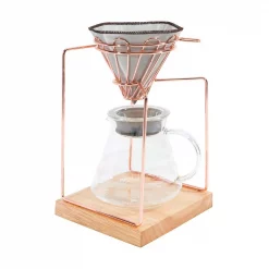 Top 10 ❤️ Old Dutch 20oz. Stainless Steel Rose Gold Pour Over Dripper Coffee Maker 💯