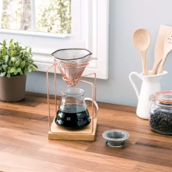 Top 10 ❤️ Old Dutch 20oz. Stainless Steel Rose Gold Pour Over Dripper Coffee Maker 💯 -Serveware Store Online unnamed file 1030