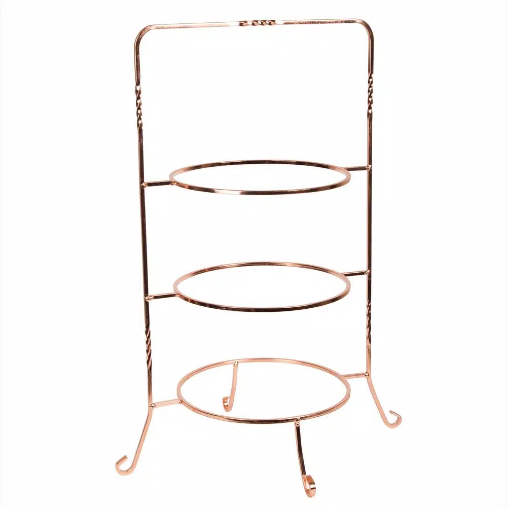 Best deal ⌛ Creative Home 3-Tier Copper Plated Dinner Plate Rack, Party Food Server, Serving Rack, Fruit Presentation, Party Food Server Display ✔️ 3 Best deal ⌛ Creative Home 3-Tier Copper Plated Dinner Plate Rack, Party Food Server, Serving Rack, Fruit Presentation, Party Food Server Display ✔️