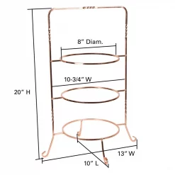 Best deal ⌛ Creative Home 3-Tier Copper Plated Dinner Plate Rack, Party Food Server, Serving Rack, Fruit Presentation, Party Food Server Display ✔️ 11 Best deal ⌛ Creative Home 3-Tier Copper Plated Dinner Plate Rack, Party Food Server, Serving Rack, Fruit Presentation, Party Food Server Display ✔️ -Serveware Store Online unnamed file 1033