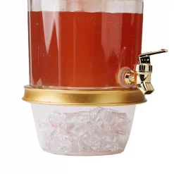 Best deal 😍 Mind Reader 2-Gal. Clear Beverage Dispenser With Ice Cone 2-Tier Stackable Drink Holder With Lids 🎁 -Serveware Store Online unnamed file 1067