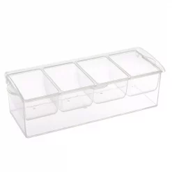 Best Sale ⭐ Classic Cuisine Cold Condiment Tray With Ice Chamber 💯