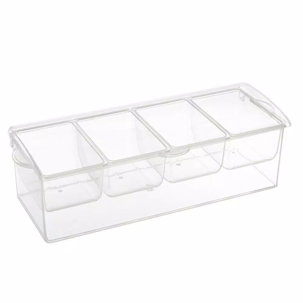 Best Sale ⭐ Classic Cuisine Cold Condiment Tray With Ice Chamber 💯 3 Best Sale ⭐ Classic Cuisine Cold Condiment Tray With Ice Chamber 💯
