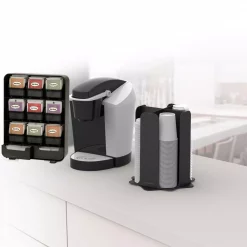 Flash Sale 🎉 Mind Reader Tea Black Bag/Condiment Organizer With Cup And Lid Storage 😀 -Serveware Store Online unnamed file 1125