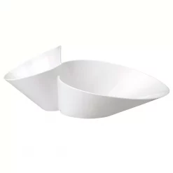 Discount βοΈ Villeroy & Boch Villeroy & Boch New Wave White Porcelain Chip And Dip Bowl π