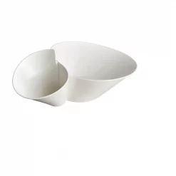 Discount ✔️ Villeroy &amp; Boch Villeroy & Boch New Wave White Porcelain Chip And Dip Bowl 🛒 -Serveware Store Online unnamed file 1133