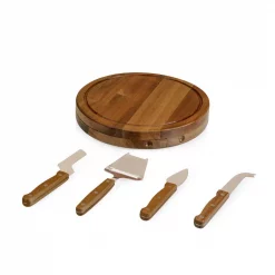 Hot Sale 💯 TOSCANA Acacia Circo Cheese Board And Tools Set ⭐ -Serveware Store Online unnamed file 1137