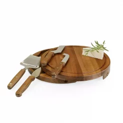 Hot Sale 💯 TOSCANA Acacia Circo Cheese Board And Tools Set ⭐ -Serveware Store Online unnamed file 1138