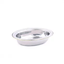 Flash Sale ✨ Old Dutch 6 Qt. Oval Stainless Steel Food Pan ✔️