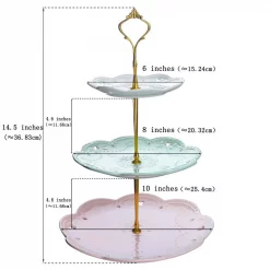 Hot Sale 🎁 MALACASA 3-Tiered Assorted Colors Cupcake Tower Stand Porcelain Round Tiered Serving Stand 🛒 -Serveware Store Online unnamed file 1155