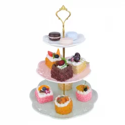 Hot Sale 🎁 MALACASA 3-Tiered Assorted Colors Cupcake Tower Stand Porcelain Round Tiered Serving Stand 🛒 -Serveware Store Online unnamed file 1156