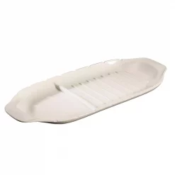 Hot Sale 𧨠Villeroy & Boch Villeroy & Boch BBQ Passion White XL Porcelain Kebab Platter π