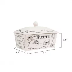 Brand new ๐ฅ 3R Studios 4 Oz. White And Black Stoneware Butter Dish With Lid โญ 12 Brand new ๐ฅ 3R Studios 4 Oz. White And Black Stoneware Butter Dish With Lid โญ -Serveware Store Online unnamed file 1225