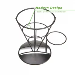 Outlet ๐ Mind Reader 5.25 In. W X 6.75 In. H X 5.25 In. D Cone Shaped Silver Fry Cone Holder (Set Of 3) ๐ 14 Outlet ๐ Mind Reader 5.25 In. W X 6.75 In. H X 5.25 In. D Cone Shaped Silver Fry Cone Holder (Set Of 3) ๐ -Serveware Store Online unnamed file 123