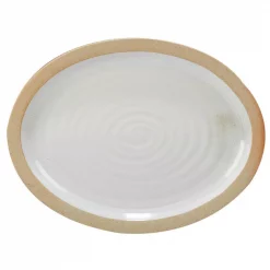 Discount 🎉 Certified International Artisan Multi-Colored 16 In. X 12 In. Ceramic Oval Platter 😀