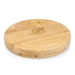 Coupon 🤩 TOSCANA Miami Dolphins Circo Wood Cheese Board Set With Tools 🔔