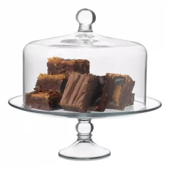 Cheapest 😉 Libbey Selene 2-piece Clear Glass Cake Stand With Dome 😀 -Serveware Store Online unnamed file 1278