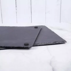 Flash Sale 👏 Creative Home Natural Slate Stone 12 In. X 20 In. Rectangular Serving Board Cheese Platter Dinning Serving Board 😍 -Serveware Store Online unnamed file 1318