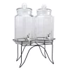 Cheap 🥰 Gibson Home Party Duo Twin 4 Qt. Glass Beverage Dispenser 🔔 -Serveware Store Online unnamed file 1330