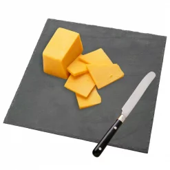 Deals 🔔 Creative Home Natural Slate Black Stone 12 In. X 12 In. Square Serving Board Cheese Platter Hot Pan Trivet 🔥 -Serveware Store Online unnamed file 1429