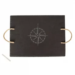 Flash Sale 🔔 Cathy's Concepts Cathy’s Concepts Compass Slate Serving Tray 😉
