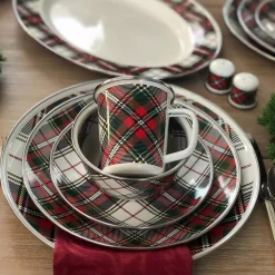 Cheapest ⌛ Golden Rabbit Highland Plaid 20 In. Enamelware Serving Tray 🛒 -Serveware Store Online unnamed file 1462