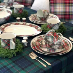 Cheapest ⌛ Golden Rabbit Highland Plaid 20 In. Enamelware Serving Tray 🛒 -Serveware Store Online unnamed file 1463