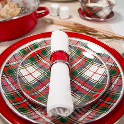 Cheapest ⌛ Golden Rabbit Highland Plaid 20 In. Enamelware Serving Tray 🛒 -Serveware Store Online unnamed file 1464