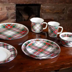 Cheapest ⌛ Golden Rabbit Highland Plaid 20 In. Enamelware Serving Tray 🛒 -Serveware Store Online unnamed file 1465
