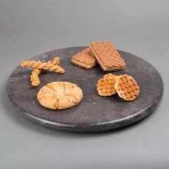 Hot Sale 🎉 Creative Home Natural Charcoal Marble 12 In. Dia Round Trivet Cheese Serving Board For Kitchen Dining Table 🌟 -Serveware Store Online unnamed file 1483