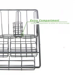 Best reviews of 🌟 Mind Reader Black Coffee Condiment Organizer, Caddy Organizer, Cup Holder, Lid Organizer, Kitchen And Breakroom Storage Organizer 🧨 -Serveware Store Online unnamed file 1490
