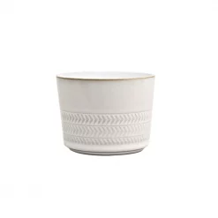 Promo 💯 Denby Natural Canvas Textured Sugar Bowl/Ramekin 🧨