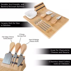Wholesale 🎉 Classic Cuisine 9-Piece Bamboo Cheese Serving Tray Set With Stainless Steel Cutlery ✔️ 11 Wholesale 🎉 Classic Cuisine 9-Piece Bamboo Cheese Serving Tray Set With Stainless Steel Cutlery ✔️ -Serveware Store Online unnamed file 21