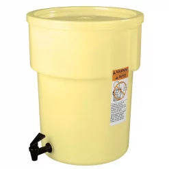 Best Sale ⌛ Carlisle 5 Gal. Polyethylene Round Beverage Dispenser With Lid And Faucet In Yellow 👏