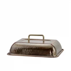 New 🧨 Old Dutch 15 In. X 12 In. X 15 In. 4 Qt. Rectangular Antique Copper 🔨 Hammered Chafing Dish 🎉 -Serveware Store Online unnamed file 248