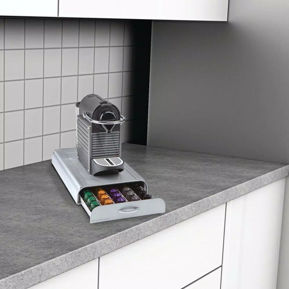 Wholesale ๐คฉ Mind Reader Anchor Nespresso Capsule Silver 50-Capacity Storage Drawer ๐ 3 Wholesale ๐คฉ Mind Reader Anchor Nespresso Capsule Silver 50-Capacity Storage Drawer ๐