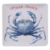 Best Pirce ⌛ Certified International Nautical Life Multi-Colored 12.5 In. Earthenware Square Crab Platter 👍 -Serveware Store Online unnamed file 314