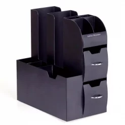 Budget 🛒 Mind Reader Coffee/Condiment Organizer With Sleeve Dispenser, Space Saver, Black ⭐ -Serveware Store Online unnamed file 325
