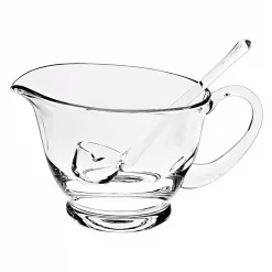 Hot Sale 🔔 Badash Crystal Crystal Gravy Boat With Ladle 😍