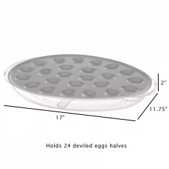 Budget 🥰 Classic Cuisine Deviled Egg Chilled Serving Tray ⌛ -Serveware Store Online unnamed file 408