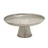 Best reviews of ⭐ LITTON LANE 16 In. X 7 In. Farmhouse-Inspired Galvanized Iron Cupcake Stand ❤️