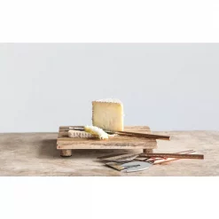 Deals 💯 3R Studios 4-Piece Stainless Steel Cheese Knives 🎁