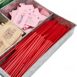 Budget 🔥 Mind Reader Silver 7 Compartment Break Room Condiment Organizer 🎁 -Serveware Store Online unnamed file 600