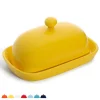 Cheap 🔔 Sweese Porcelain Cute Butter Dish With Lid – Yellow, Set Of 1 ⭐ -Serveware Store Online unnamed file 620