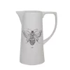 Buy 😉 3R Studios 64 Fl. Oz. White Ceramic Pitcher With Bee Image 🔥 -Serveware Store Online unnamed file 648