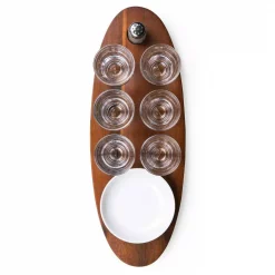 Cheapest 🛒 Picnic Time Cantinero Shot Glass Serving Tray 👍 -Serveware Store Online unnamed file 666