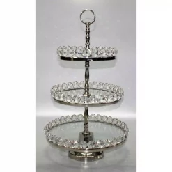 Top 10 😀 Heim Concept 20 In. H 3-Tier Glastainless Steel/Nip Stand Detachable Crystal Border (Plates 8/10/12 In.) 🥰 -Serveware Store Online unnamed file 694