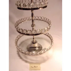 Top 10 😀 Heim Concept 20 In. H 3-Tier Glastainless Steel/Nip Stand Detachable Crystal Border (Plates 8/10/12 In.) 🥰 -Serveware Store Online unnamed file 695