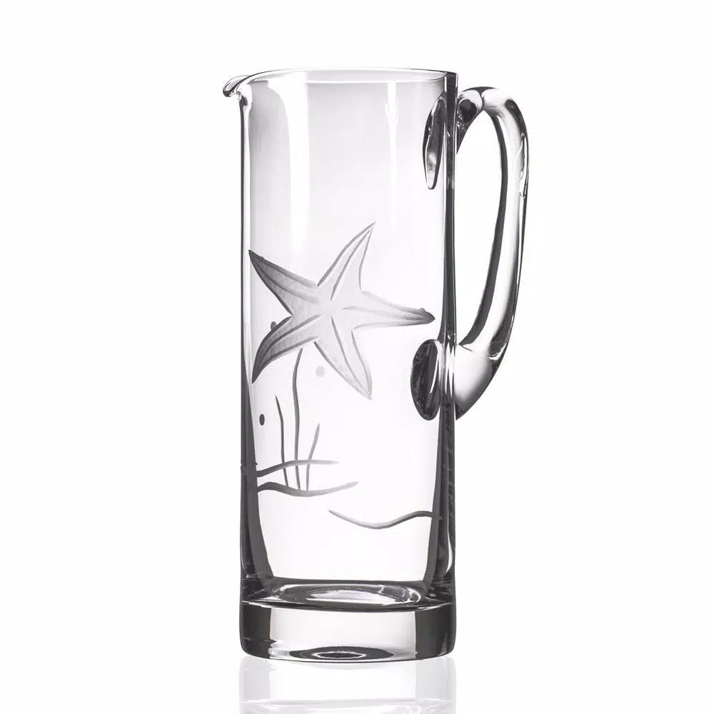 Best deal 💯 Rolf Glass Starfish 35 Oz. Clear Pitcher 🧨 2 Best deal 💯 Rolf Glass Starfish 35 Oz. Clear Pitcher 🧨